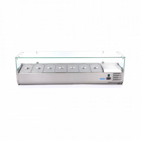 MAXIMA feltéthűtő 7xGN1/3 - 160cm