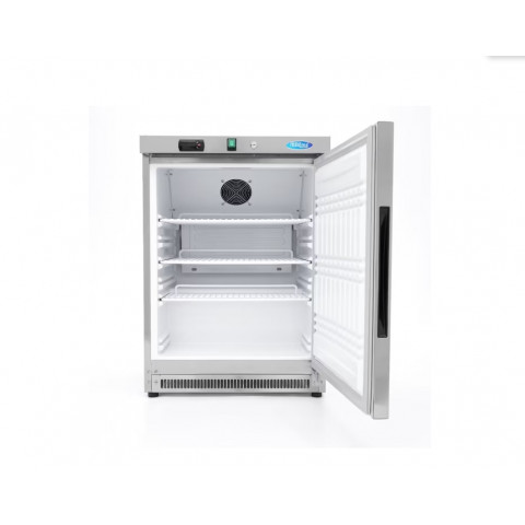 MAXIMA profi hűtőszekrény - inox - 200 liter