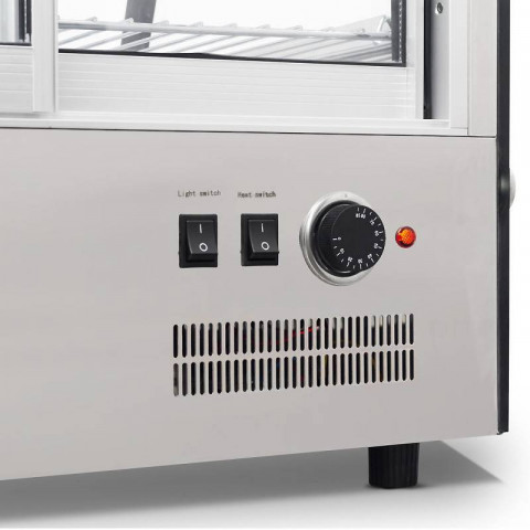 MAXIMA Deluxe 160L Melegen tartó vitrin
