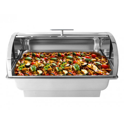 HORECATECH inox roll top fedő GN1/1 chafing tálhoz