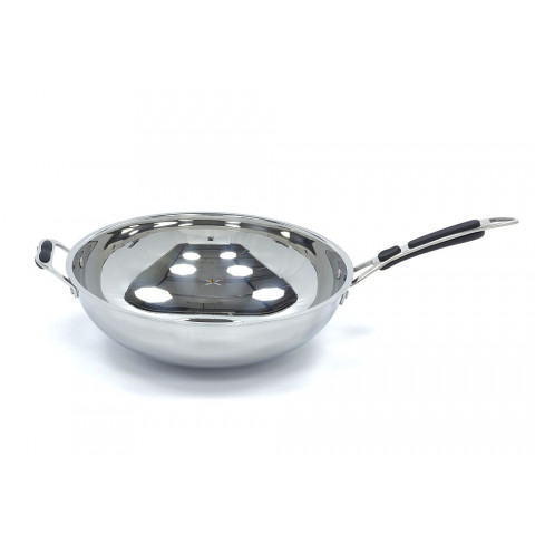 MAXIMA Inox indukciós wok serpenyő 36cm