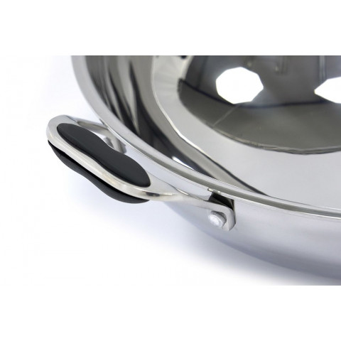 MAXIMA Inox indukciós wok serpenyő 36cm