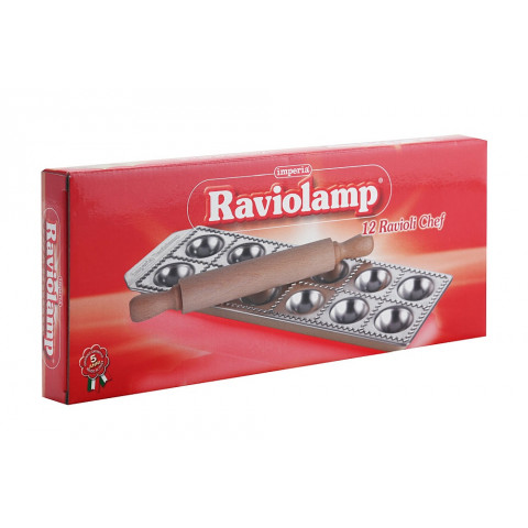 IMPERIA Ravioli giganti ravioli forma nyújtóval - 12 osztás