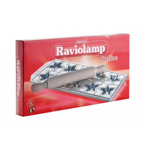IMPERIA Ravioli stelline ravioli forma nyújtóval - 10 osztás