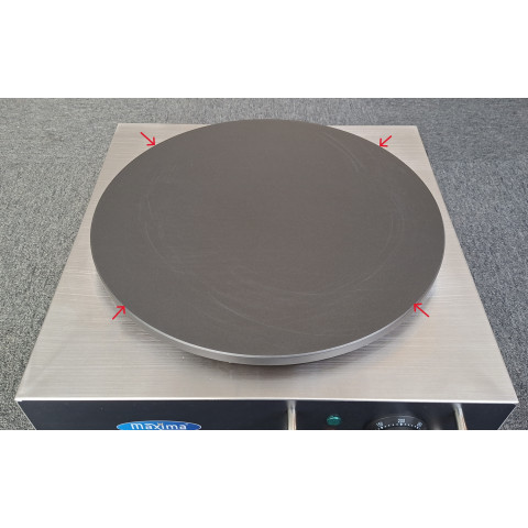 MAXIMA CP 1 elektromos palacsintasütő 40cm DEMO