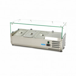 MAXIMA feltéthűtő 3xGN1/3 - 95cm
