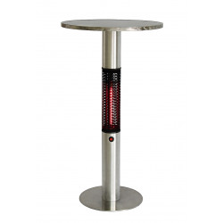 GAMMO kültéri fűtőtt asztal - 110cm magas